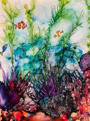 Acrylic Print-Sargasso Sea