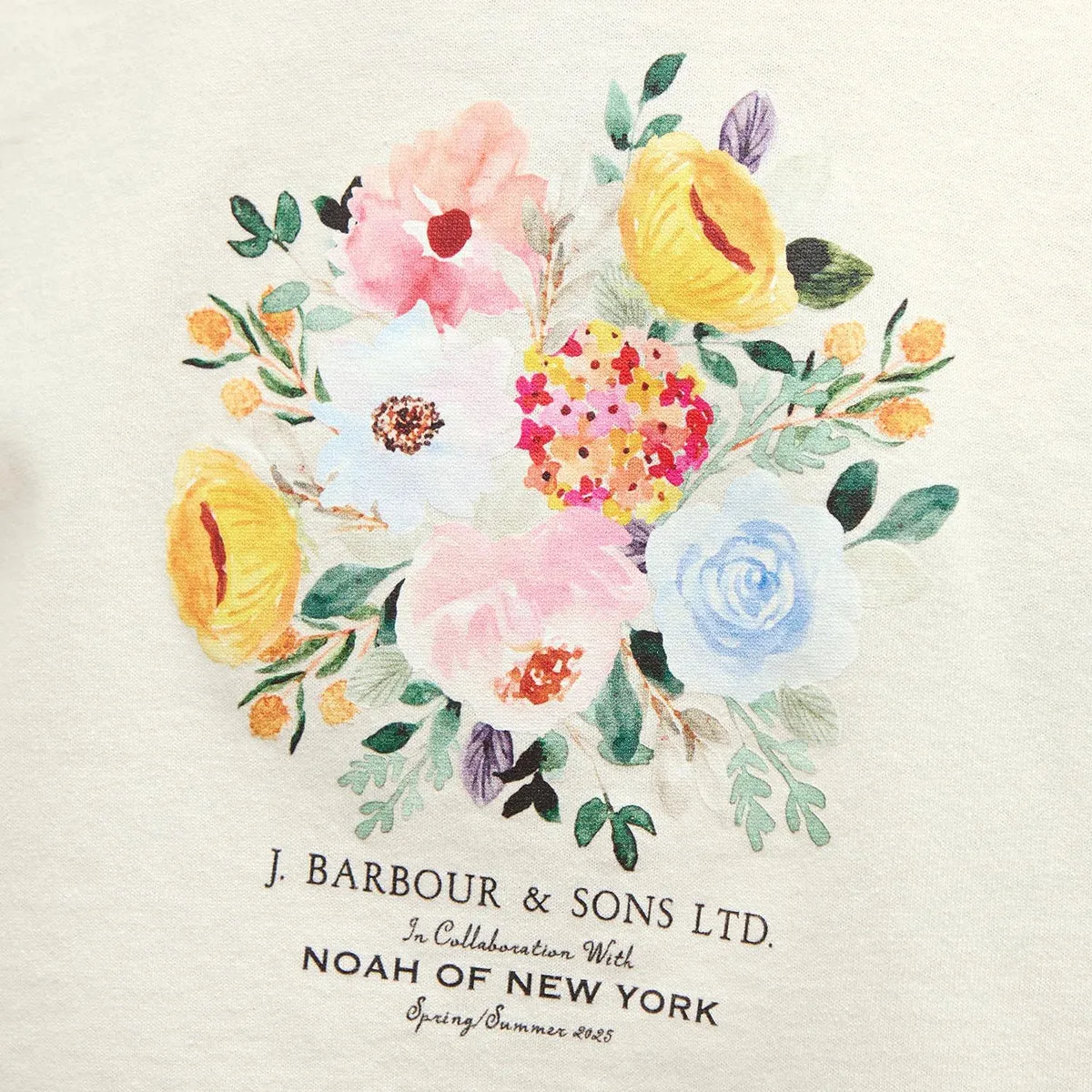 Barbour x NOAH Floral T-Shirt