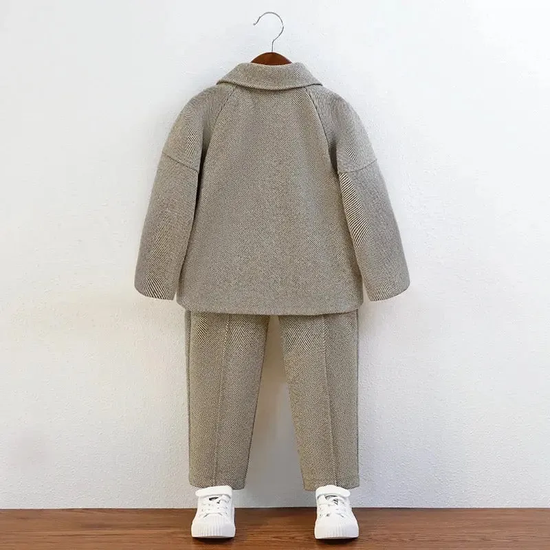 Boys Winter Elegant Co-ord Set
