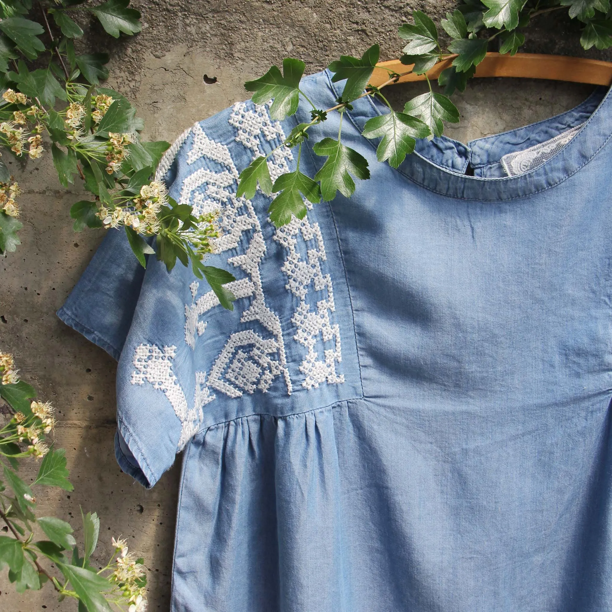 Chambray Boheme Top
