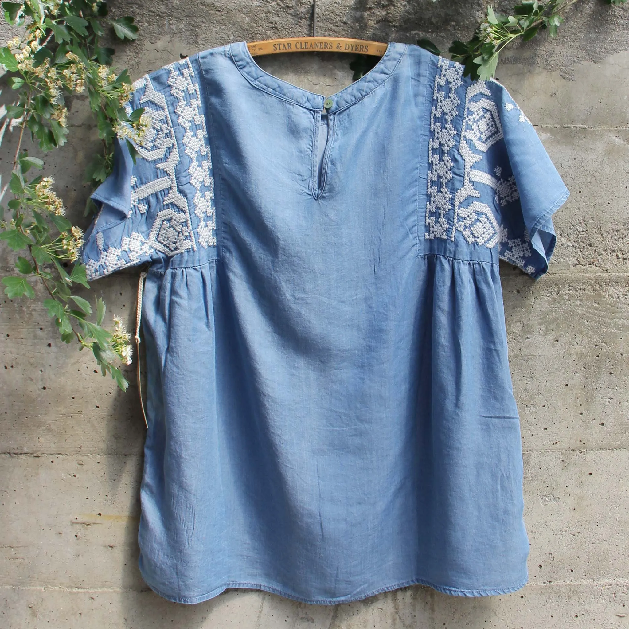 Chambray Boheme Top