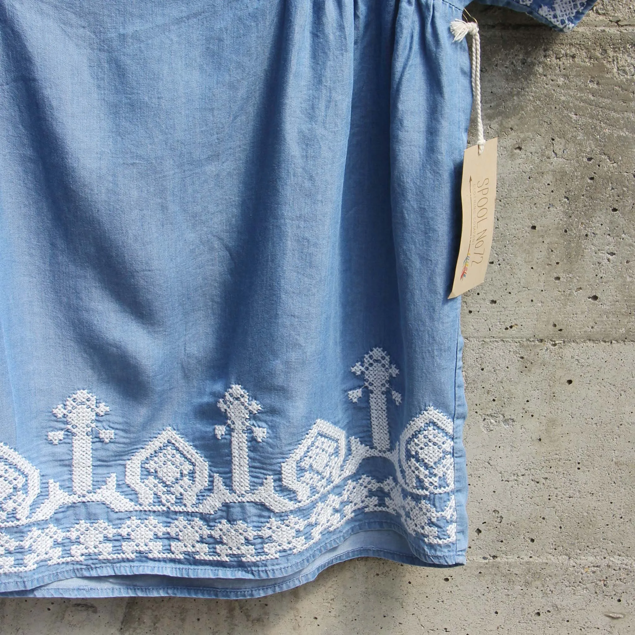 Chambray Boheme Top