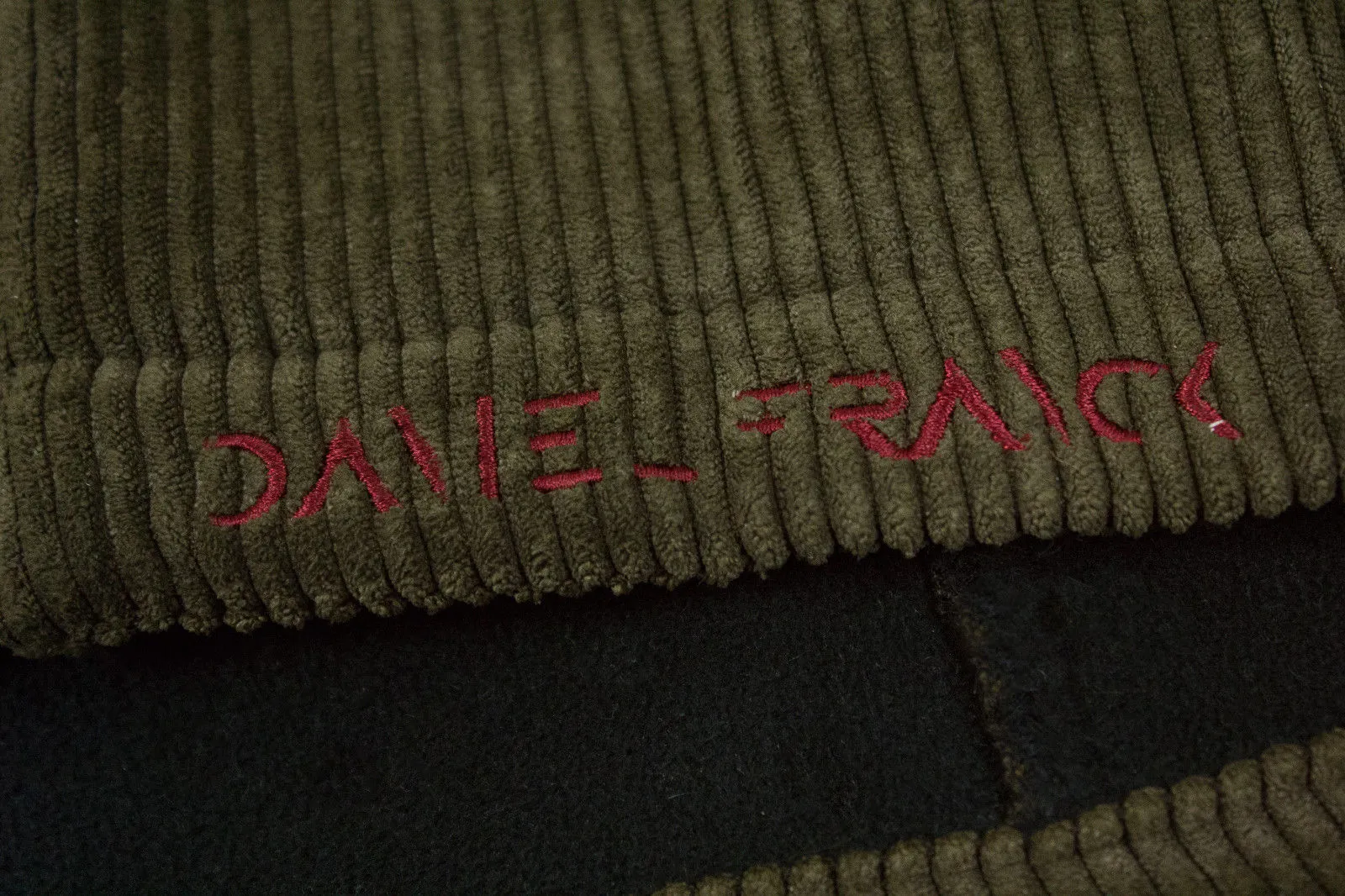 DANIEL FRANCK Snowboarder's Corduroy Shell Jacket Coat, XL