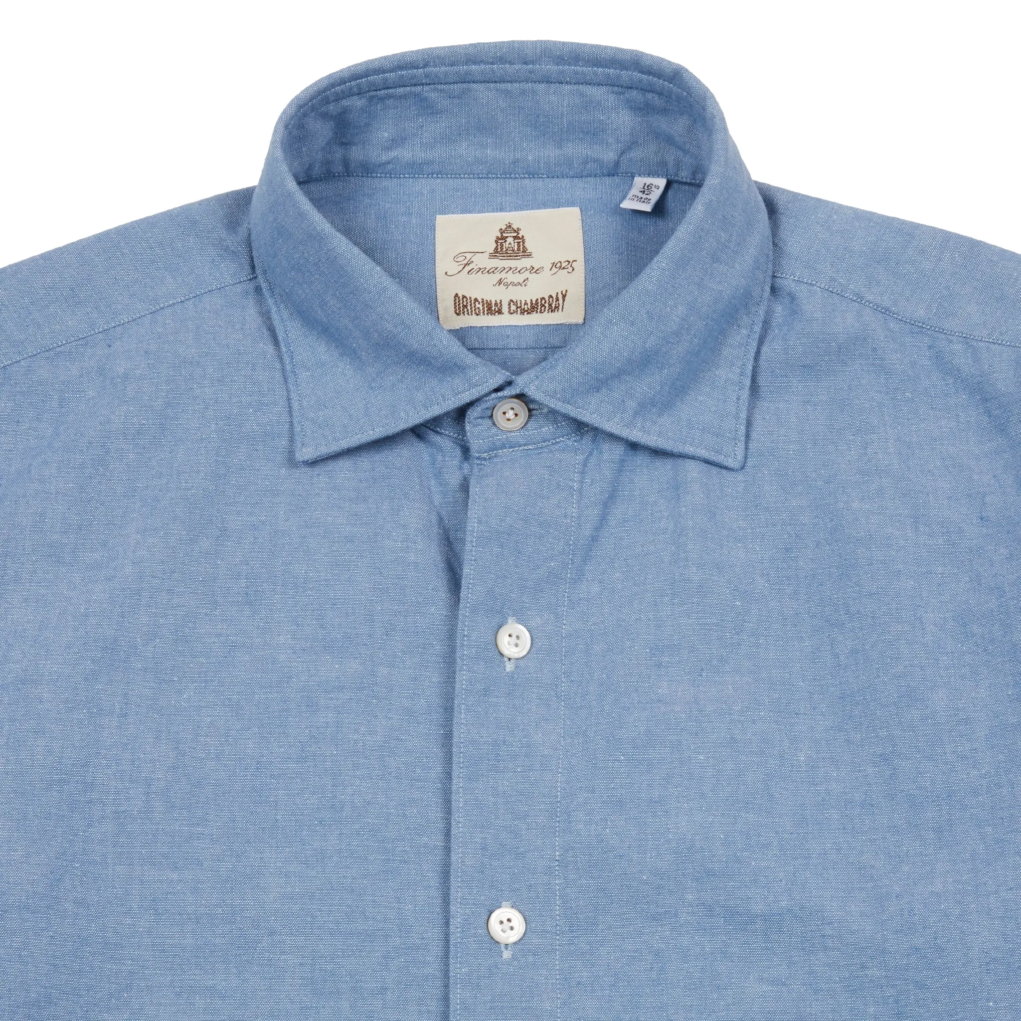 Finamore Tokyo Luigi Original Chambray Shirt