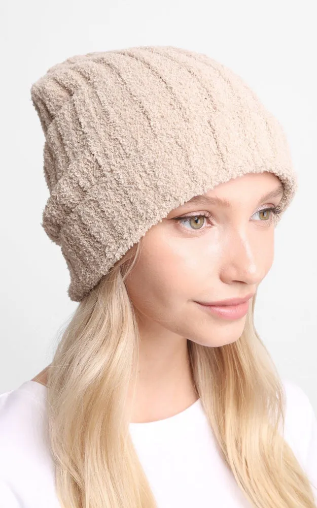 JH272 Solid Color Luxury Soft Ribbed Beanie