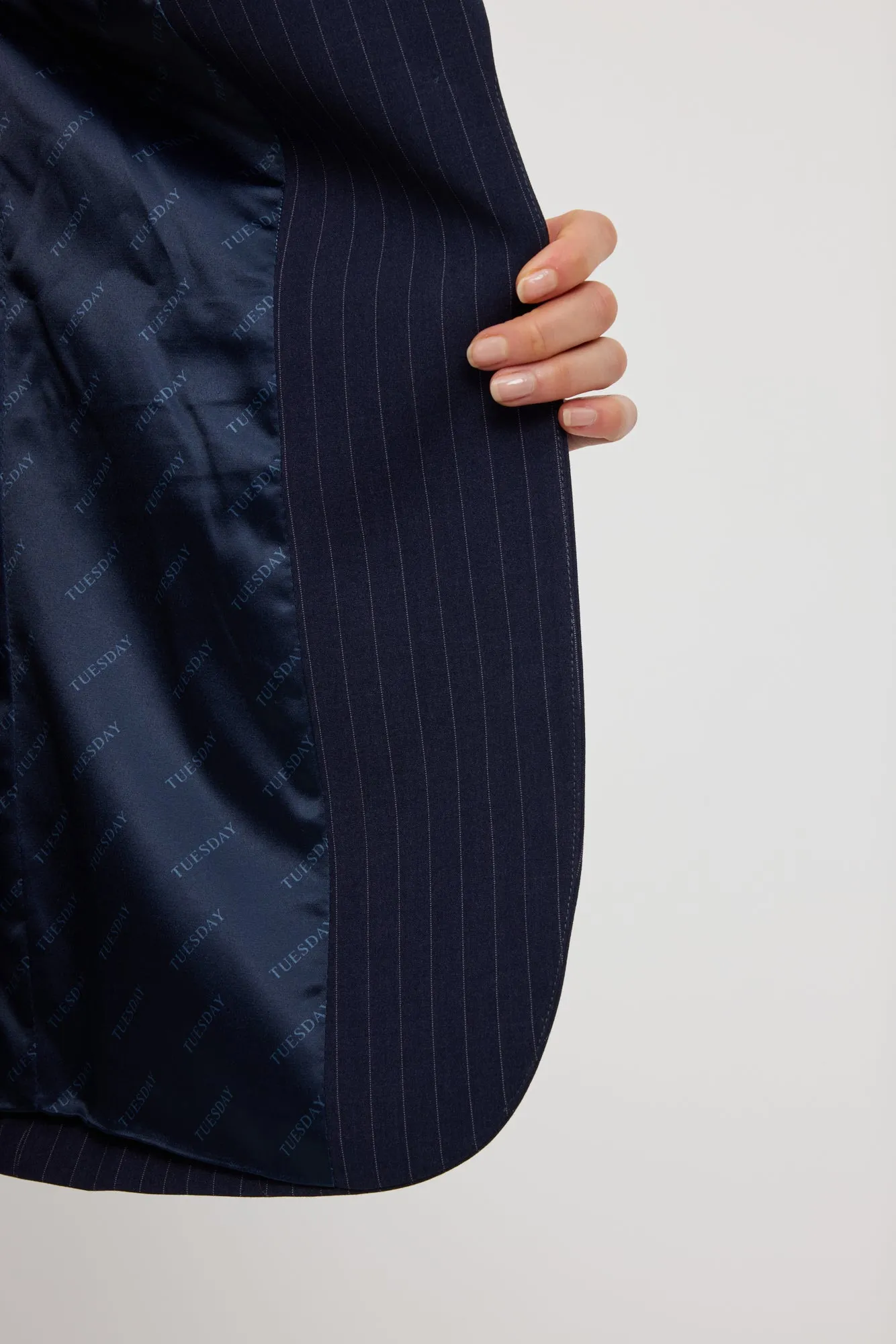 Paris Blazer | Baritone Stripe