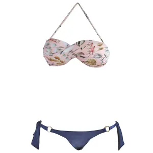 Triya Pink Seashell Bandeau Top