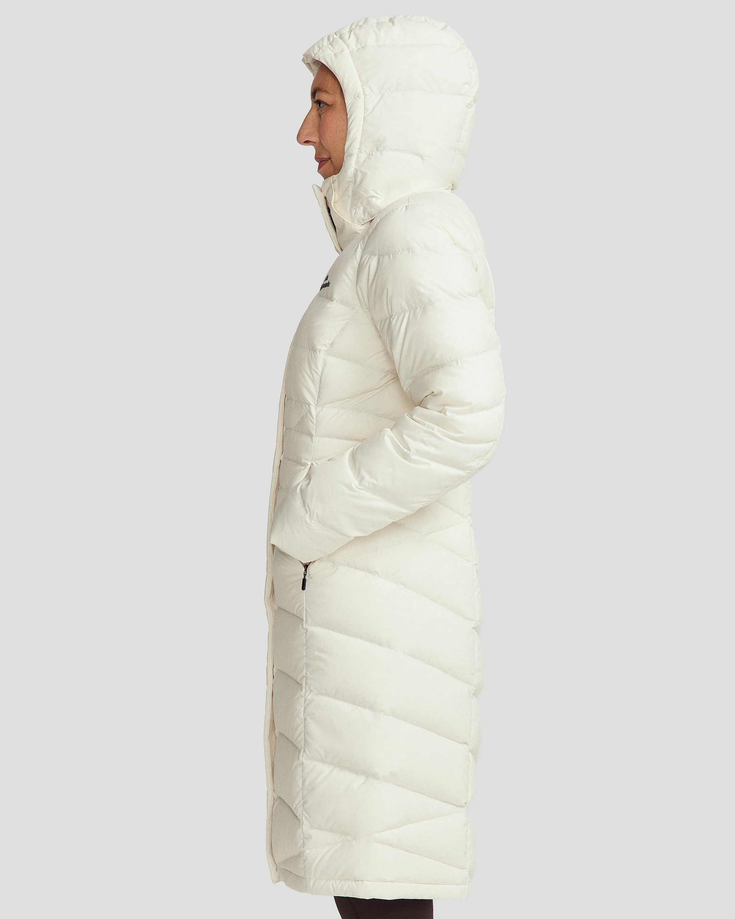Women's Winterburn Longline Down Coat v2 - Natural