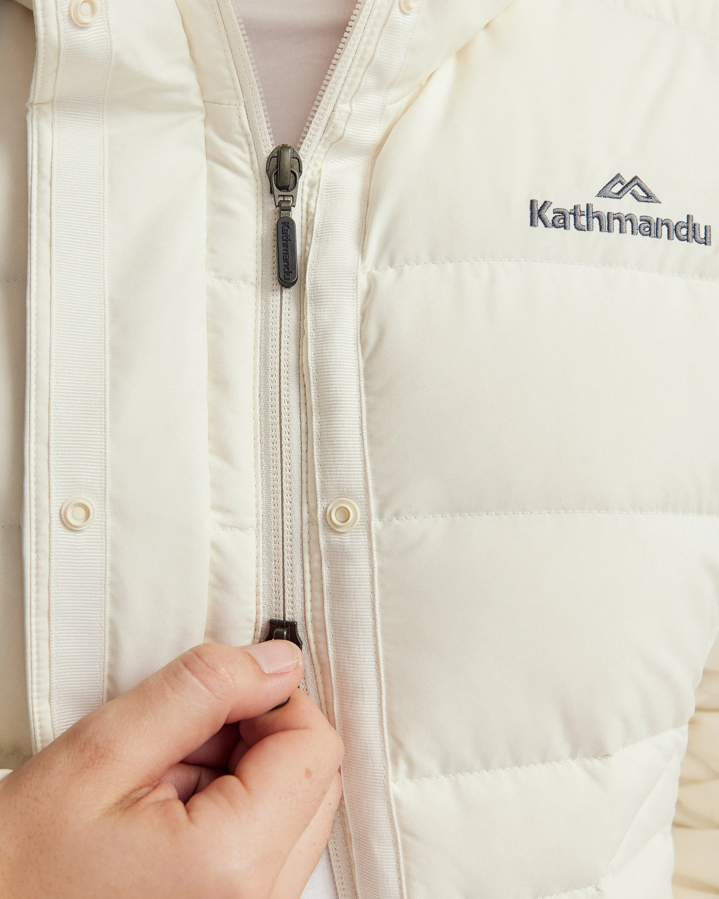 Women's Winterburn Longline Down Coat v2 - Natural